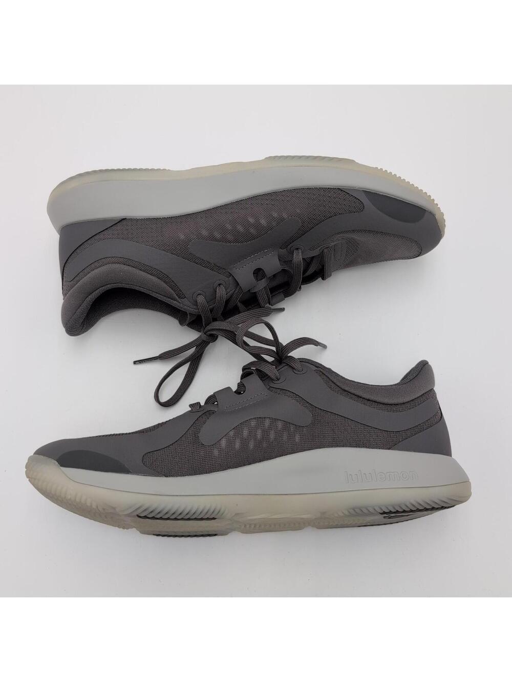 Lululemon Strongfeel Train Shoes Unisex W9.5 M8 Trainer Mesh Low Top Gray